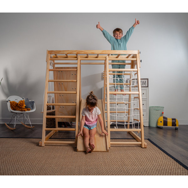 Indoor sales wooden playsets